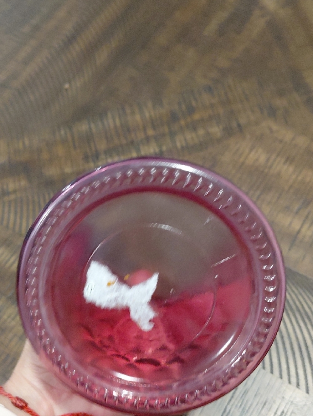 Pink Textured Glass Vase - Home Accents - Picture 3 of 5